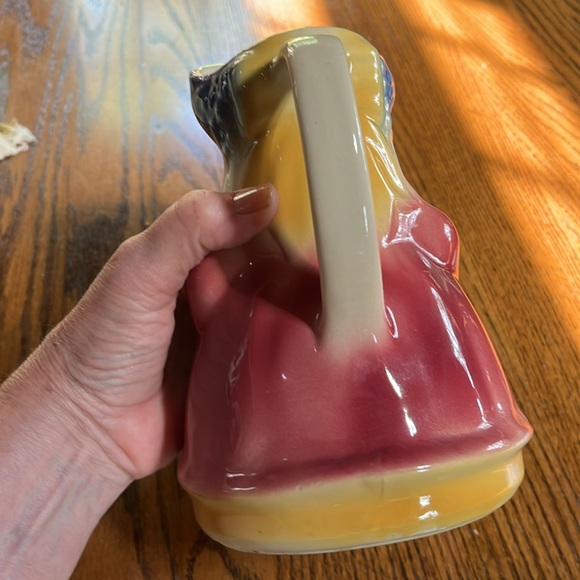 Shawnee USA pottery Little Bo Peep pitcher/ vase vintage excellent condition - Picture 7 of 13